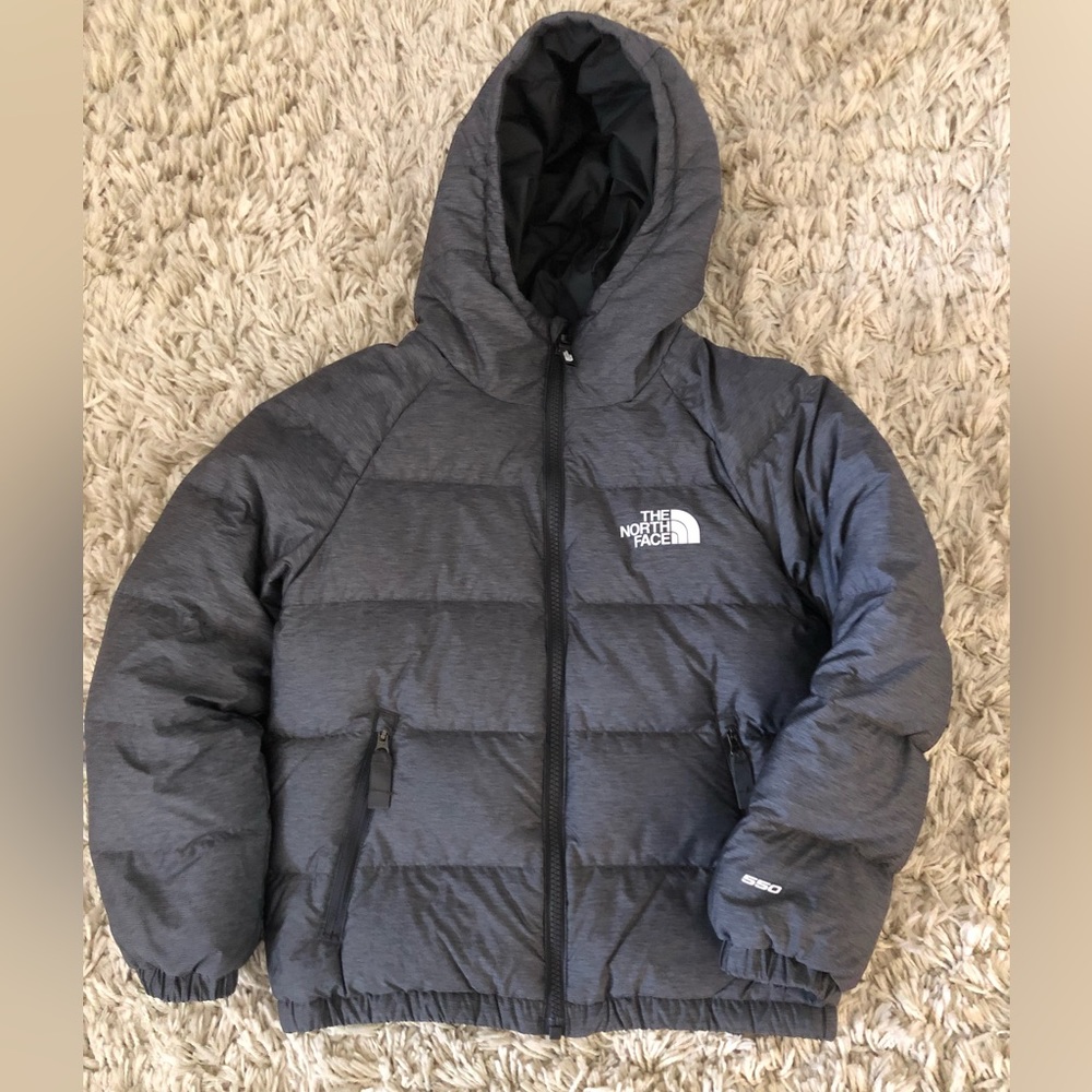 North Face Boys 550 Hooded Down Jacket